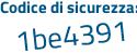 Il Codice di sicurezza è 448c6a7 il tutto attaccato senza spazi