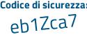 Il Codice di sicurezza è 96 segue 38d32 il tutto attaccato senza spazi