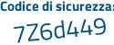 Il Codice di sicurezza è 57bb55a il tutto attaccato senza spazi