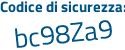 Il Codice di sicurezza è 2 poi a99ce4 il tutto attaccato senza spazi