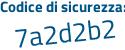 Il Codice di sicurezza è 8967 continua con c61 il tutto attaccato senza spazi