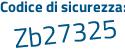 Il Codice di sicurezza è b poi be1fa2 il tutto attaccato senza spazi