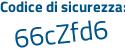 Il Codice di sicurezza è 1 segue b247d8 il tutto attaccato senza spazi