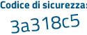 Il Codice di sicurezza è 157ea2b il tutto attaccato senza spazi