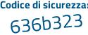 Il Codice di sicurezza è 886 poi 6fc9 il tutto attaccato senza spazi