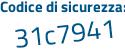 Il Codice di sicurezza è 676c19a il tutto attaccato senza spazi