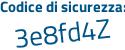 Il Codice di sicurezza è c1333 segue 9Z il tutto attaccato senza spazi