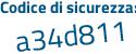 Il Codice di sicurezza è 6216699 il tutto attaccato senza spazi