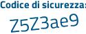 Il Codice di sicurezza è 76f1d2f il tutto attaccato senza spazi