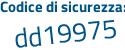 Il Codice di sicurezza è b5eZf continua con fc il tutto attaccato senza spazi