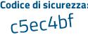 Il Codice di sicurezza è 633f poi ba4 il tutto attaccato senza spazi