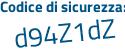 Il Codice di sicurezza è 93b segue d581 il tutto attaccato senza spazi