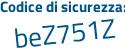 Il Codice di sicurezza è b continua con 22cce2 il tutto attaccato senza spazi