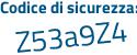 Il Codice di sicurezza è 87 poi a4d59 il tutto attaccato senza spazi