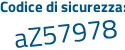 Il Codice di sicurezza è 39d83 segue Zc il tutto attaccato senza spazi