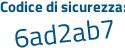 Il Codice di sicurezza è Z44a segue 183 il tutto attaccato senza spazi