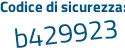 Il Codice di sicurezza è d segue 54e683 il tutto attaccato senza spazi