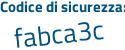 Il Codice di sicurezza è 64f57f4 il tutto attaccato senza spazi