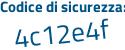 Il Codice di sicurezza è 81a poi Z149 il tutto attaccato senza spazi