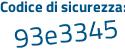 Il Codice di sicurezza è 817ed segue 8b il tutto attaccato senza spazi