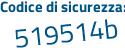 Il Codice di sicurezza è 7Z37 continua con cd6 il tutto attaccato senza spazi