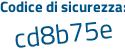 Il Codice di sicurezza è 54 continua con c2b28 il tutto attaccato senza spazi