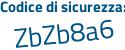 Il Codice di sicurezza è 51 poi d4aaZ il tutto attaccato senza spazi