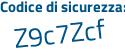 Il Codice di sicurezza è 2 poi b4ea38 il tutto attaccato senza spazi