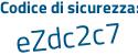 Il Codice di sicurezza è aae segue c919 il tutto attaccato senza spazi