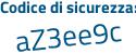 Il Codice di sicurezza è 65 continua con 392c8 il tutto attaccato senza spazi