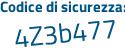 Il Codice di sicurezza è bf continua con 9f6e6 il tutto attaccato senza spazi