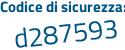 Il Codice di sicurezza è b15a4c7 il tutto attaccato senza spazi
