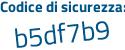 Il Codice di sicurezza è e poi 3929bc il tutto attaccato senza spazi