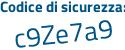 Il Codice di sicurezza è f99 continua con cdfb il tutto attaccato senza spazi