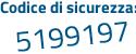 Il Codice di sicurezza è Z5b segue 4df9 il tutto attaccato senza spazi