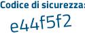 Il Codice di sicurezza è c continua con 491969 il tutto attaccato senza spazi