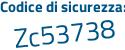 Il Codice di sicurezza è 8c84 poi e66 il tutto attaccato senza spazi