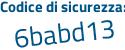 Il Codice di sicurezza è a continua con a2eZb8 il tutto attaccato senza spazi