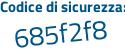 Il Codice di sicurezza è Z continua con bd194b il tutto attaccato senza spazi