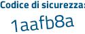 Il Codice di sicurezza è 49 poi ZZ484 il tutto attaccato senza spazi