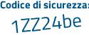 Il Codice di sicurezza è 33a4 poi 348 il tutto attaccato senza spazi
