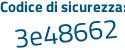 Il Codice di sicurezza è aedea8f il tutto attaccato senza spazi