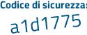 Il Codice di sicurezza è 1 continua con 6e6c42 il tutto attaccato senza spazi