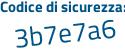 Il Codice di sicurezza è 4c54d continua con 4f il tutto attaccato senza spazi