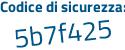 Il Codice di sicurezza è ec poi 6bde3 il tutto attaccato senza spazi