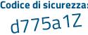 Il Codice di sicurezza è 2125 continua con fa1 il tutto attaccato senza spazi