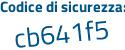 Il Codice di sicurezza è d continua con 559f7c il tutto attaccato senza spazi