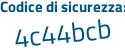 Il Codice di sicurezza è 82d19cd il tutto attaccato senza spazi