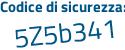 Il Codice di sicurezza è c82d4 segue 7d il tutto attaccato senza spazi