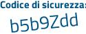 Il Codice di sicurezza è Z segue f4f28c il tutto attaccato senza spazi